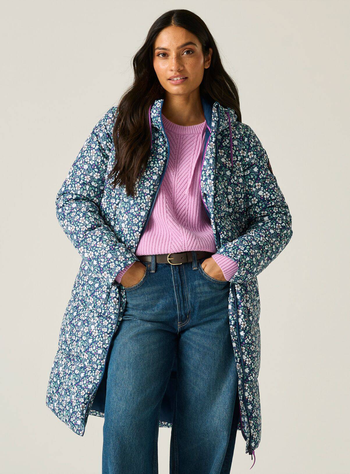 REGATTA Cath Kidston Long Baffle Jacket 16 - Image 1
